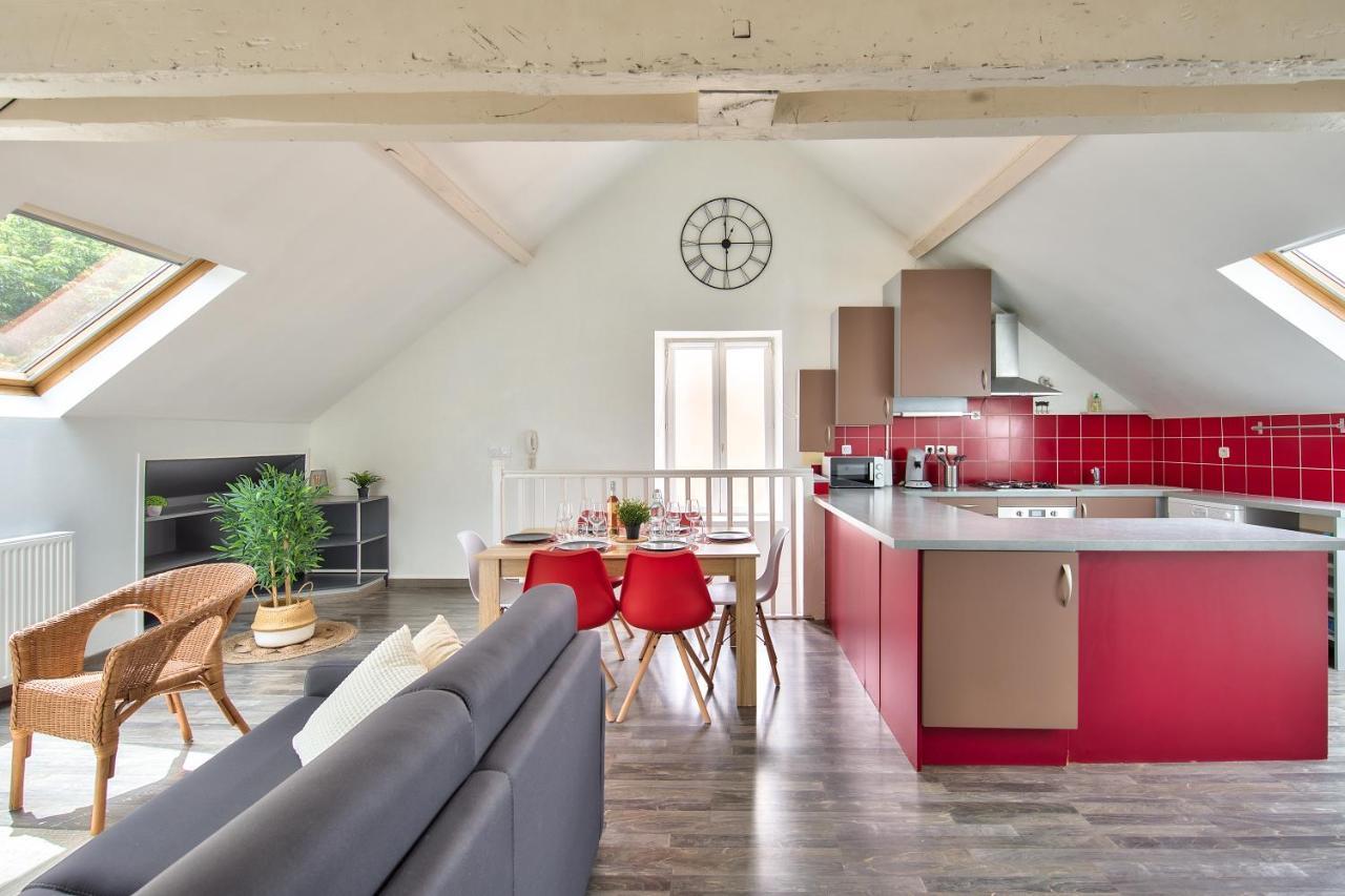 Appartement Cosy Chalon - Calme & Chaleureux Екстер'єр фото